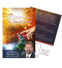 Evangelism Marketing Invitation Card - In the Beginning