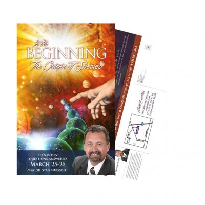 In the Beginning Jumbo Card, with Stan Hudson